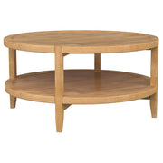 Coaster Furniture Camillo Maple Brown Coffee Table