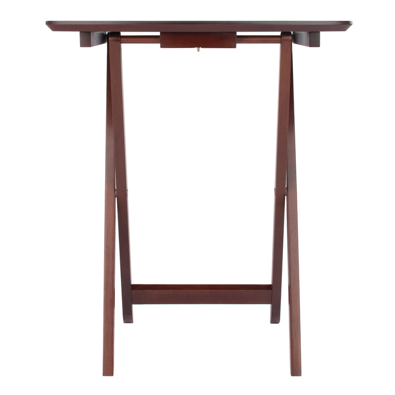 Winsome Darlene Walnut 2pc Snack Table Set