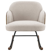 Coaster Furniture Paige Taupe Grey Rocking Chair