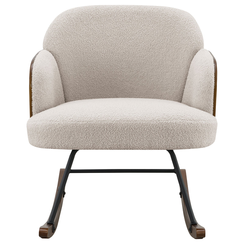 Coaster Furniture Paige Taupe Grey Rocking Chair
