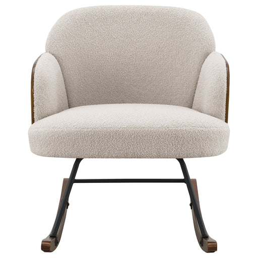 Coaster Furniture Paige Taupe Grey Rocking Chair