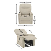 Steve Silver Rhodes Tan Power Lift Chair