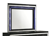 New Classic Furniture Valentino Black Lighted Mirror
