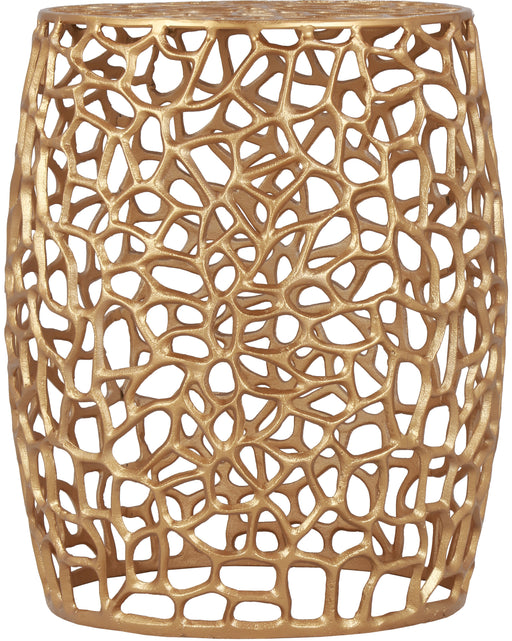 Meridian Furniture Priya Gold End Table