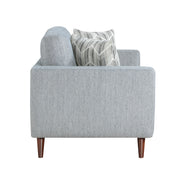 Home Elegance Broadway Gray Love Seat