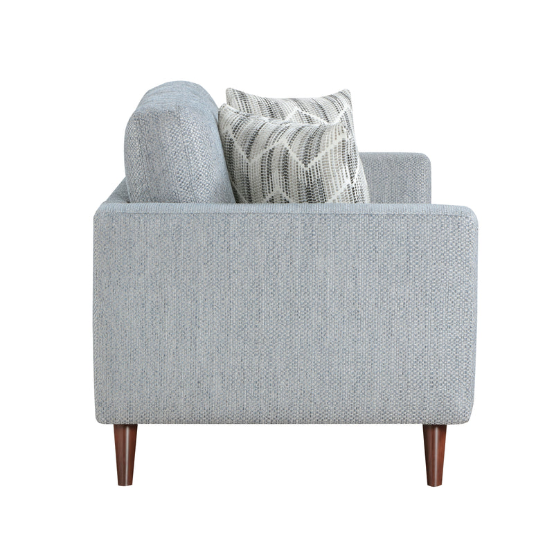 Home Elegance Broadway Gray Love Seat