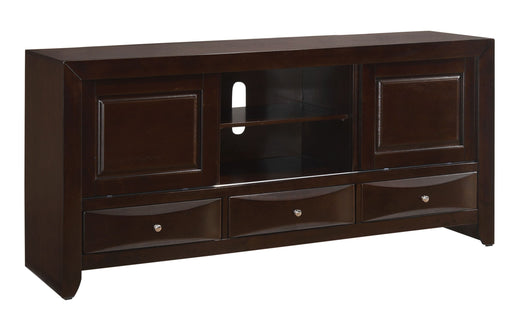 Crown Mark Emily Dark Cherry TV Stand