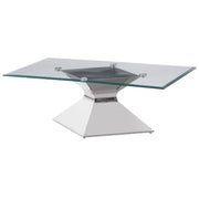 Coaster Furniture Jenny Silver Coffee Table