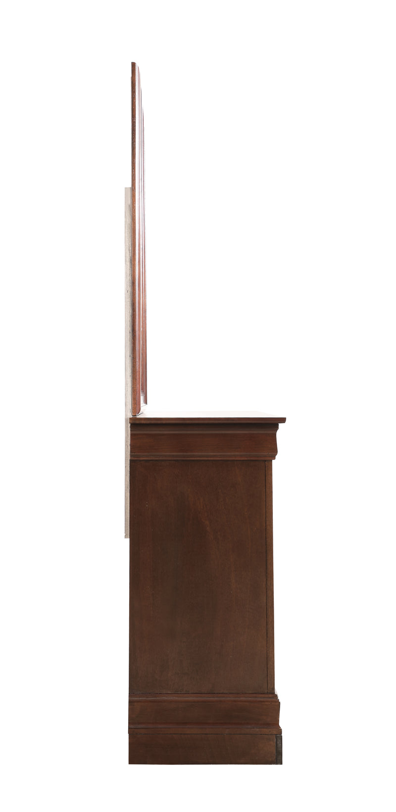 Glory Furniture Louis Phillipe Cappuccino Solid Wood Dresser