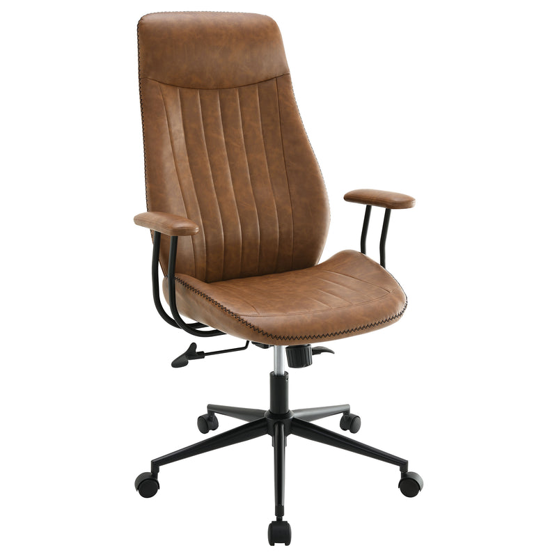 Coaster Furniture Ranger Brown Adjustable Office Chair