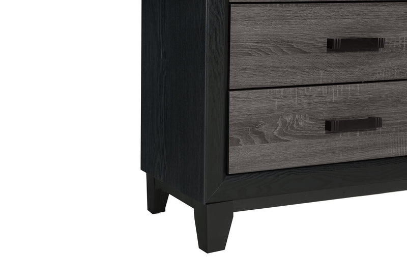 Global Furniture Lisbon Black Grey Chest