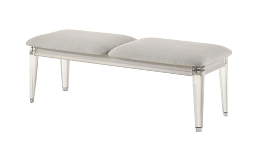 Acme Furniture Laveda Light Gray Bench