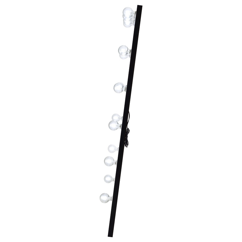 Coaster Furniture Zayan Black LED Floor Mirror