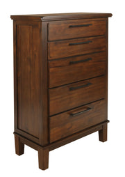 New Classic Furniture Cagney Chestnut Chest