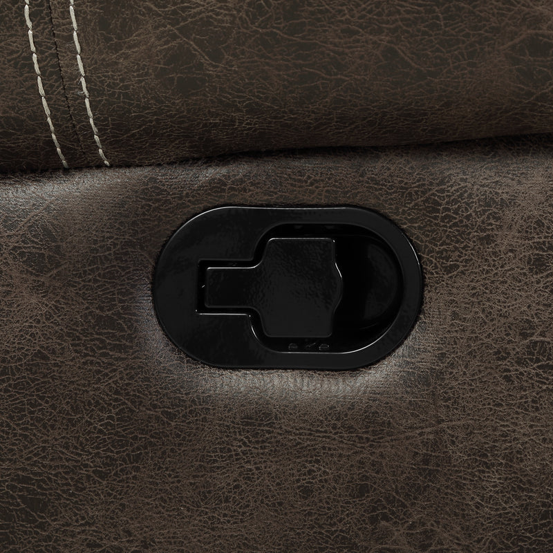 New Classic Furniture Terra Brown 3pc Console Sectional