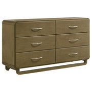 Coaster Furniture Amsbury Nutmeg Brown 6 Drawer Dresser