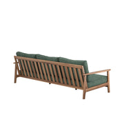 New Classic Furniture Ashton Brown Green Patio Sofa