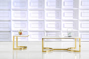 Meridian Furniture London Gold End Table