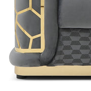 Glory Furniture Talia Black Sofa