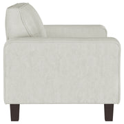 Coaster Furniture Deerhurst Greige Beige Grey Tufted Loveseat