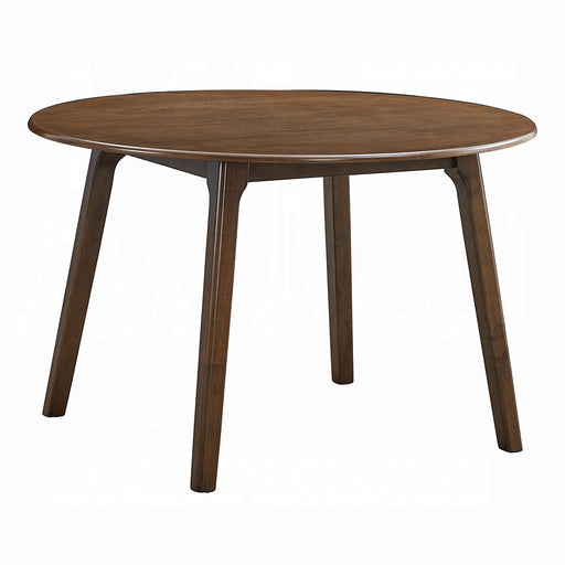 Acme Furniture Keiki Walnut Round Dining Table