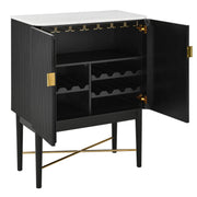 Steve Silver Vida Black WIne Cabinet