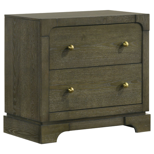 Coaster Furniture Gran Park Dark Cocoa Brown Nightstand