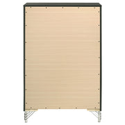 Coaster Furniture Lucia Black 5 Drawer Chest