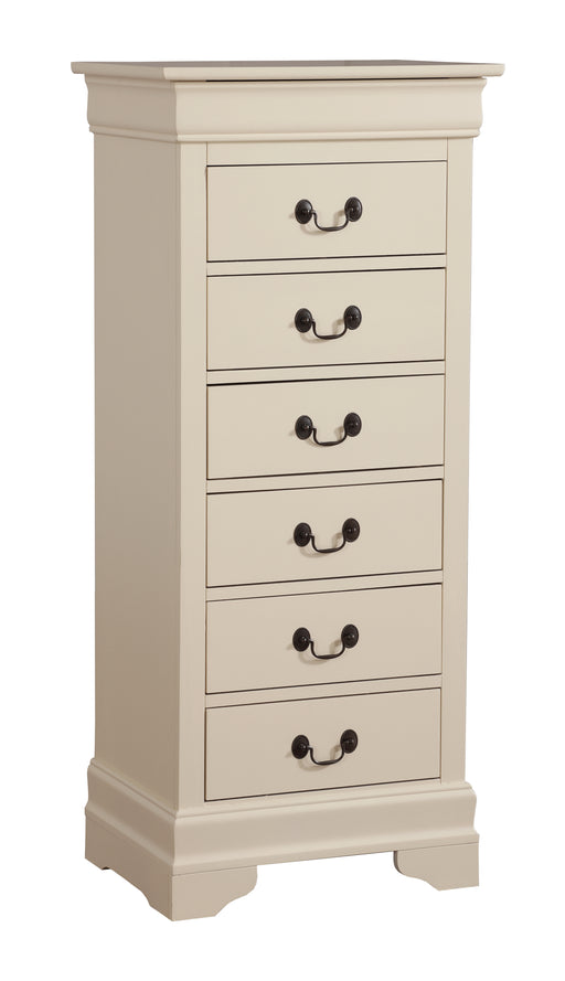 Glory Furniture Louis Phillipe Beige Lingerie Chest