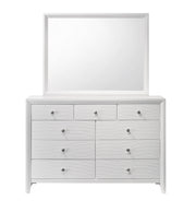 Crown Mark Evan White Dresser