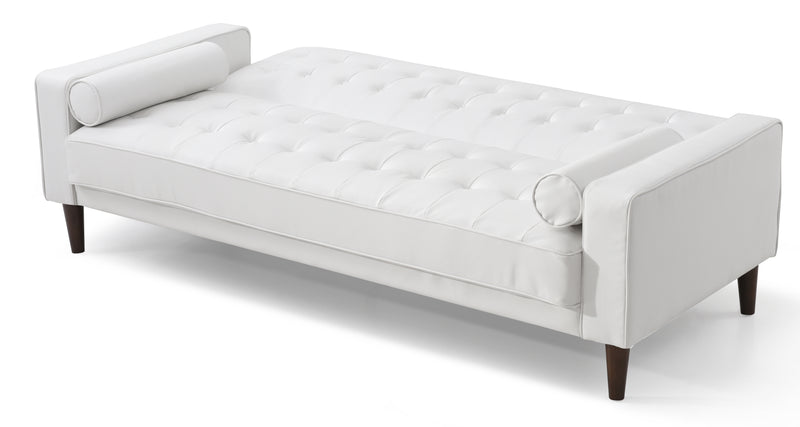 Glory Furniture Andrews White Sofa Bed