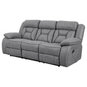 Coaster Furniture Higgins Grey 2pc Living Room Set