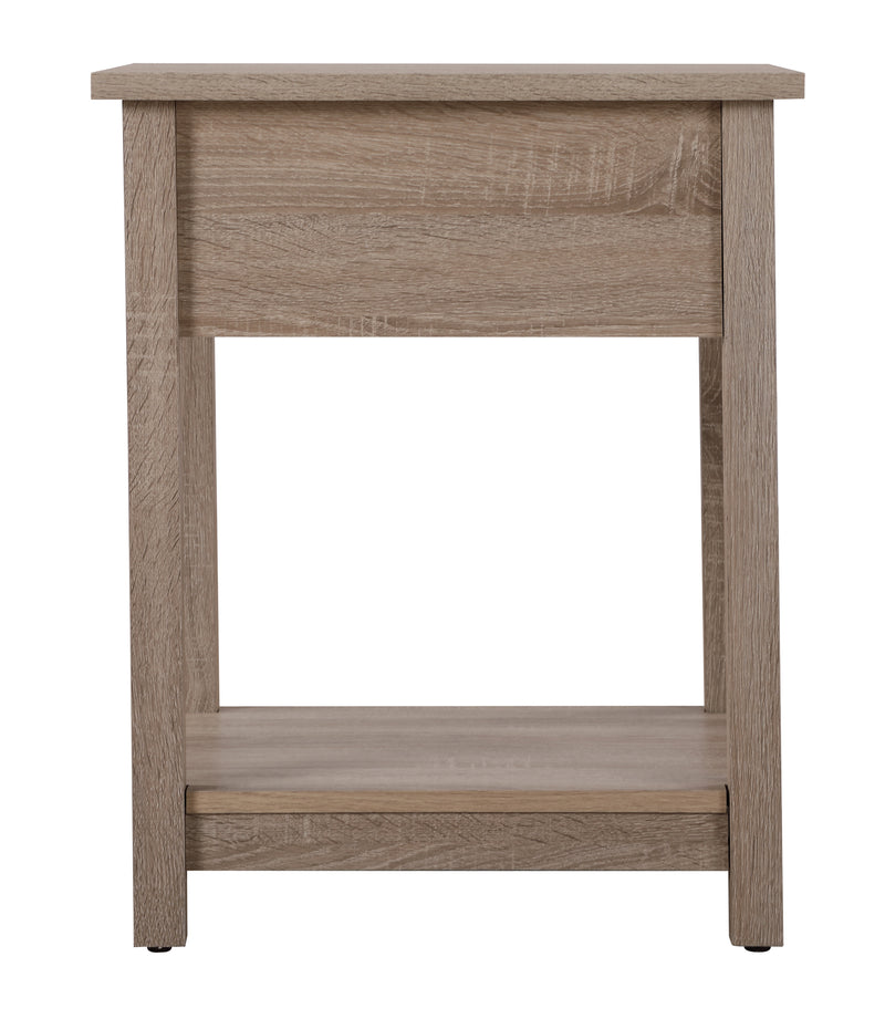 Glory Furniture Salem Gray Nightstand