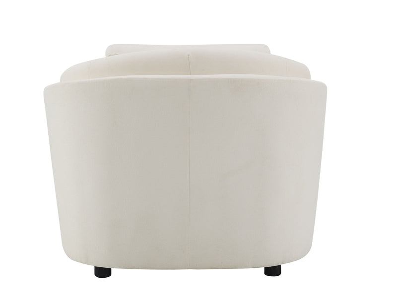Acme Furniture Mariko Beige Chair with Pillow