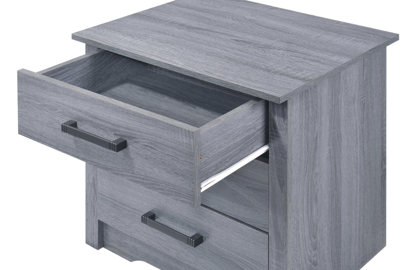 Glory Furniture Hudson Sandle 3 Drawers Nightstand