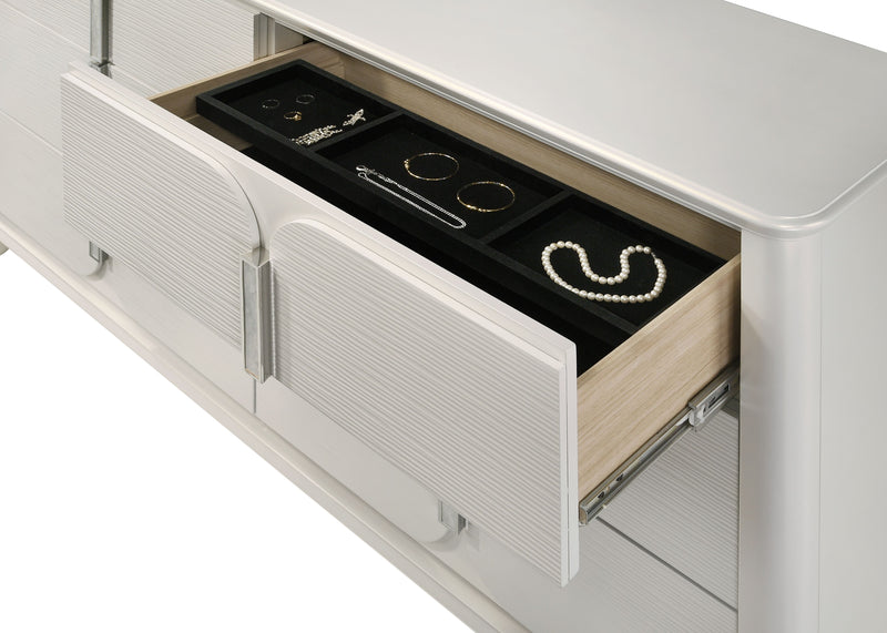 Acme Furniture Laveda Pearl White Dresser