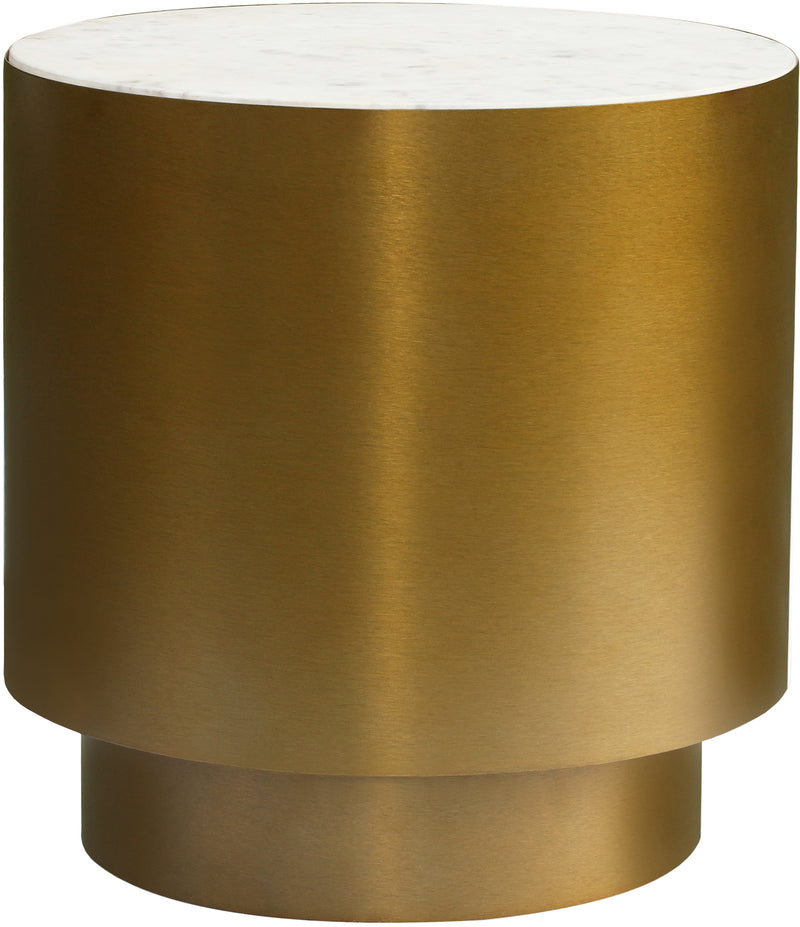 Meridian Furniture Presley Gold End Table