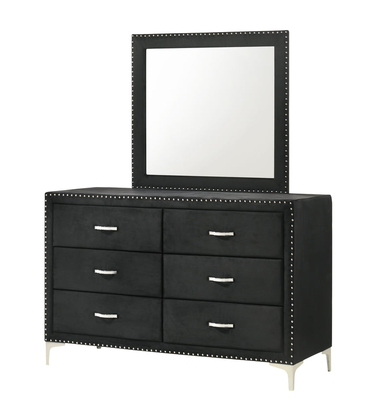 Crown Mark Lucinda Black Dresser