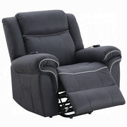 Acme Furniture Domana Dark Blue Power Recliner