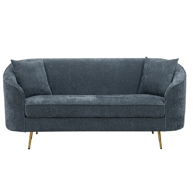 Acme Furniture Nakendra Cobalt Gray 3pc Living Room Set