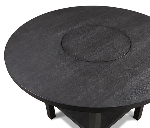 Crown Mark Guthrie Counter Height Table With Lazy Susan