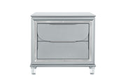Global Furniture Caleb Silver Nightstand