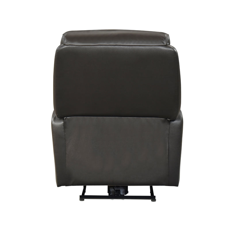 Home Elegance Leif Dark Brown Power Reclining Chair