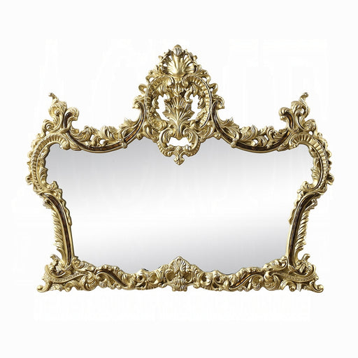 Acme Furniture Desiderius Antique Gold Brown Mirror