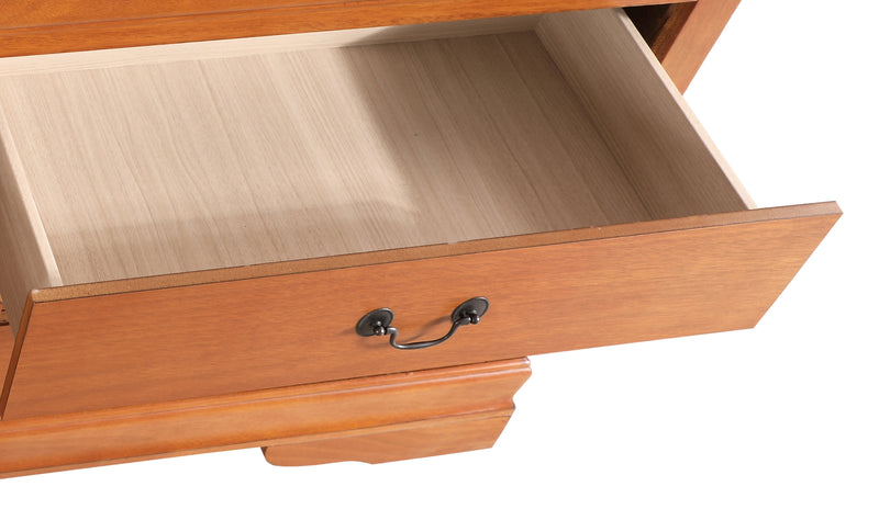 Glory Furniture Louis Phillipe Oak Dresser