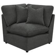 Coaster Furniture Collins Grey Modular Power Reclining Sectional