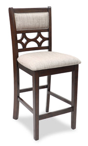 New Classic Furniture Mitchell Gray 5pc Counter Heigth Set