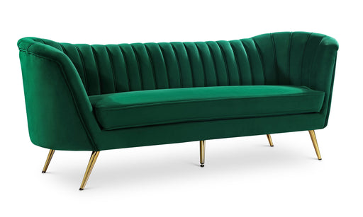 Meridian Furniture Margo Green Velvet Sofa