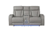 Galaxy Home Fortuner Ice 2pc Living Room Set