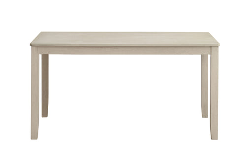 Acme Furniture Ferris Antique Bone White Dining Table